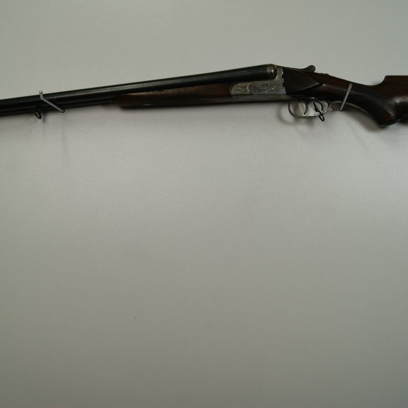 Strzelba horyzontalna Eibar Amazon kaliber 12/70. Broń używana.