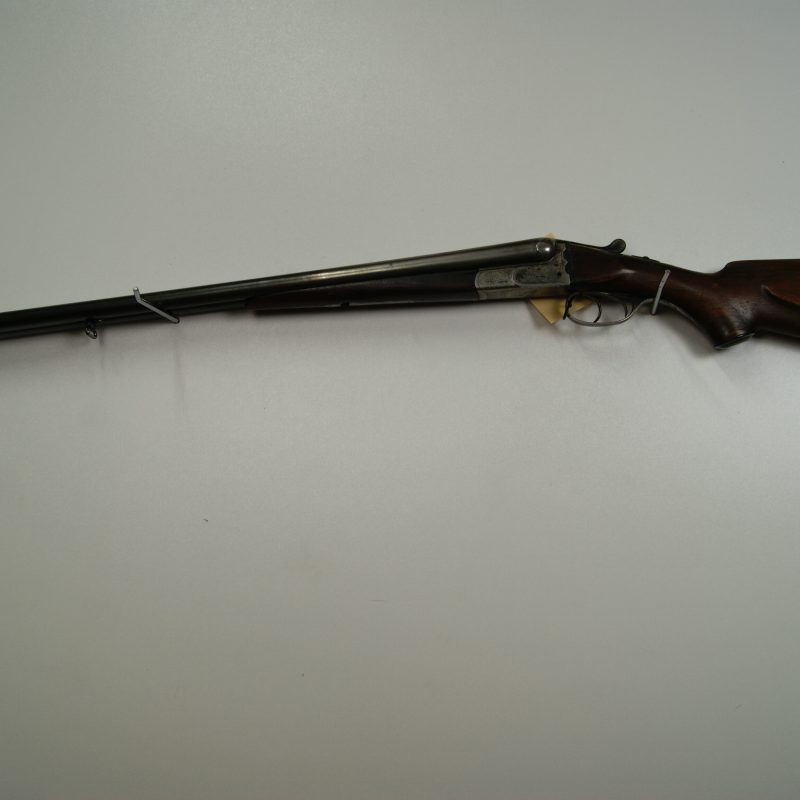 Strzelba horyzontalna Haenel kaliber16/70. Broń używana.