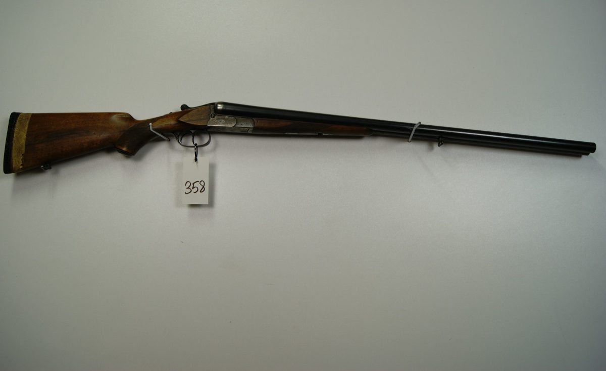 Strzelba horyzontalna Sauer w kalibrze 12/70. Broń używana.