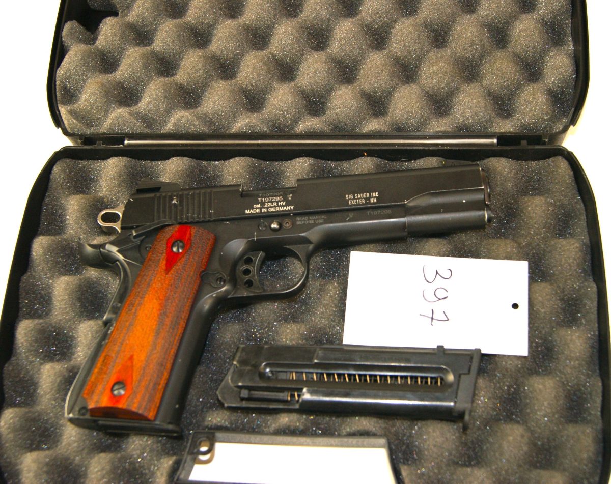 Pistolet Sig Sauer 1911-22 kaliber .22lr.Broń używana.
