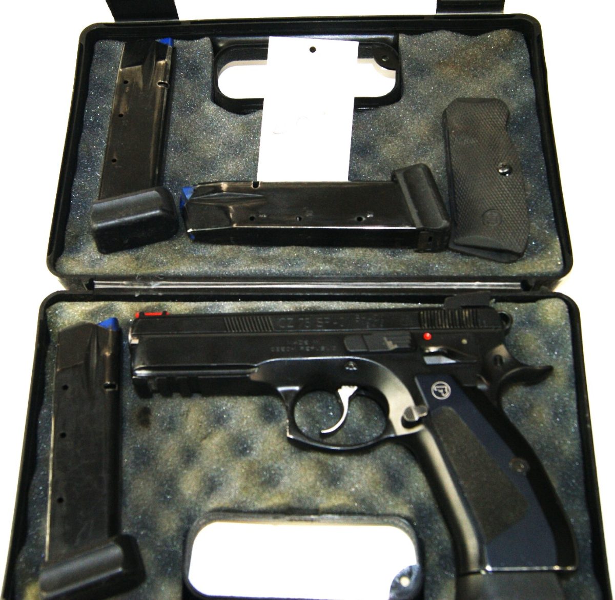 Pistolet CZ 75 SP-01 Shadow kal.9x19.Broń używana.