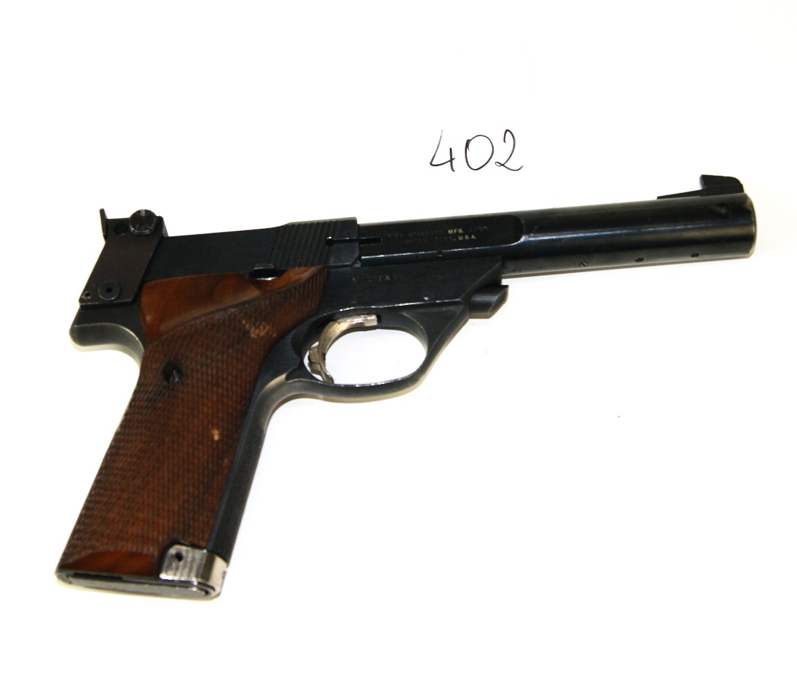 Pistolet dla leworęcznego High Standard Supermatic, kal. 22 LR – broń używana