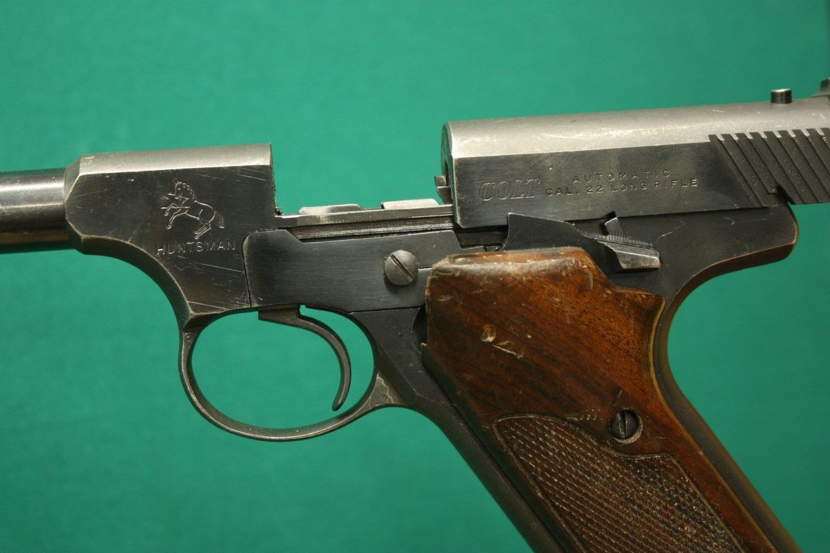 Pistolet bocznego zapłonu Colt Huntsman, kal. 22 LR – broń używana