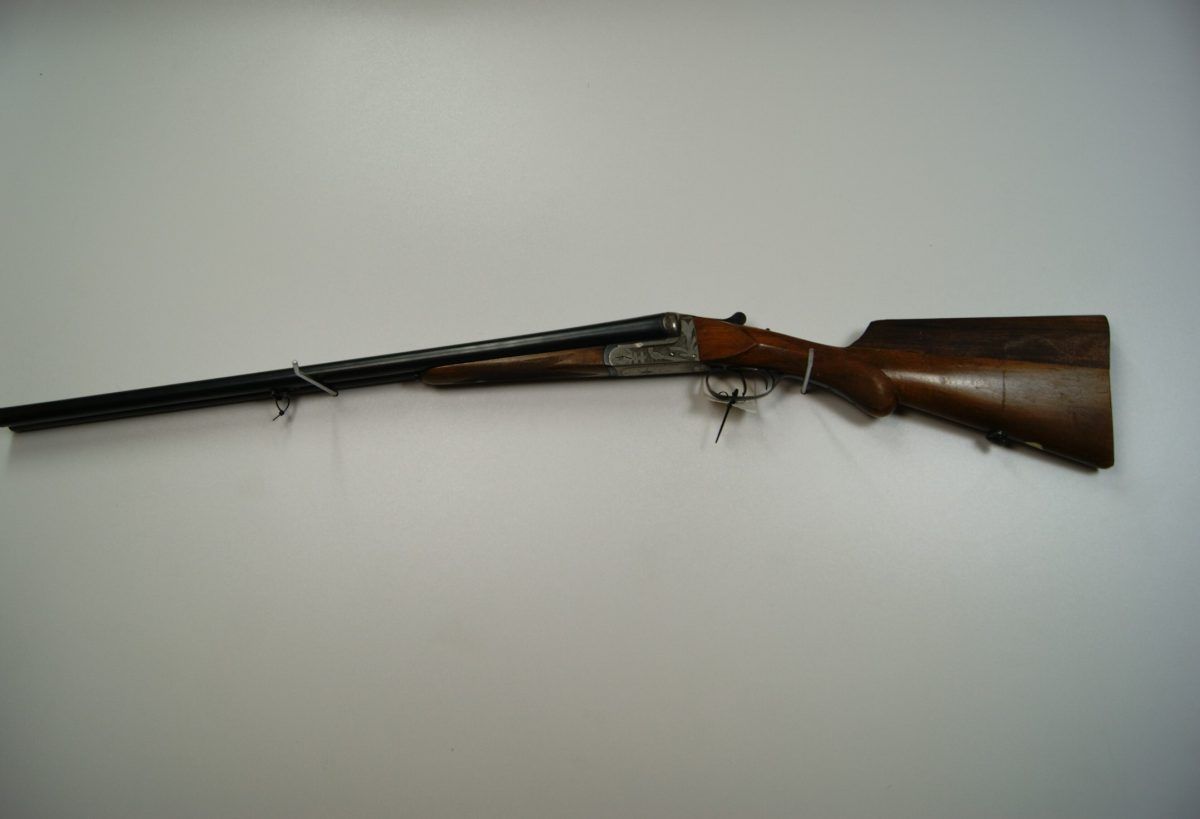 Strzelba horyzontalna Eibar kaliber 12/70 .Broń używana.