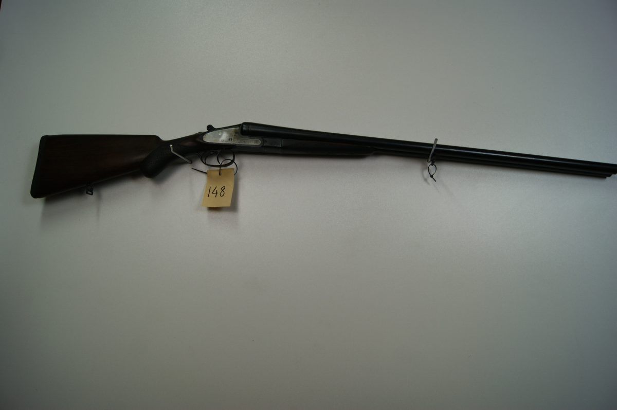 Strzelba horyzontalna FN kaliber 12/70. Broń używana.