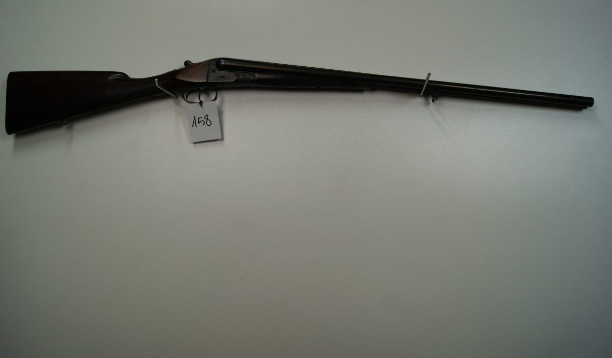 Strzelba horyzontalna Sauer Krupp kaliber 16/70. Broń używana.