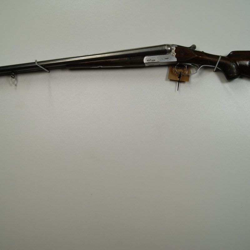 Strzelba horyzontalna Haenel kaliber12/70. Broń używana.