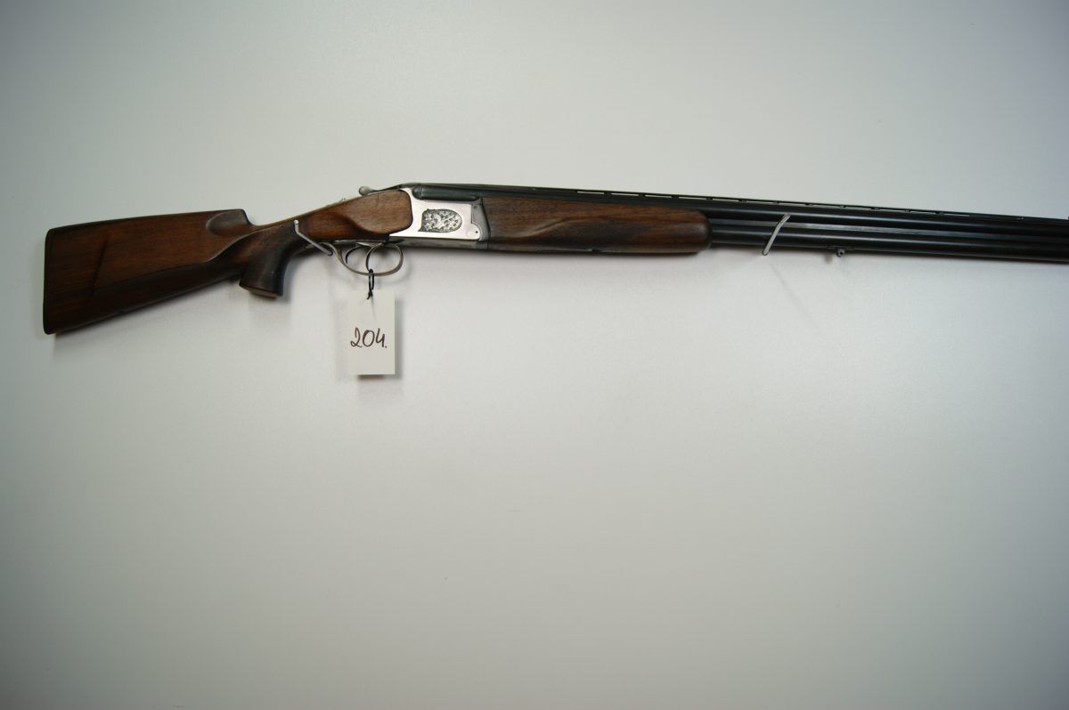Bock śrutowy IŻ 27 wersja dla leworęcznych kaliber 12/70. Broń używana.